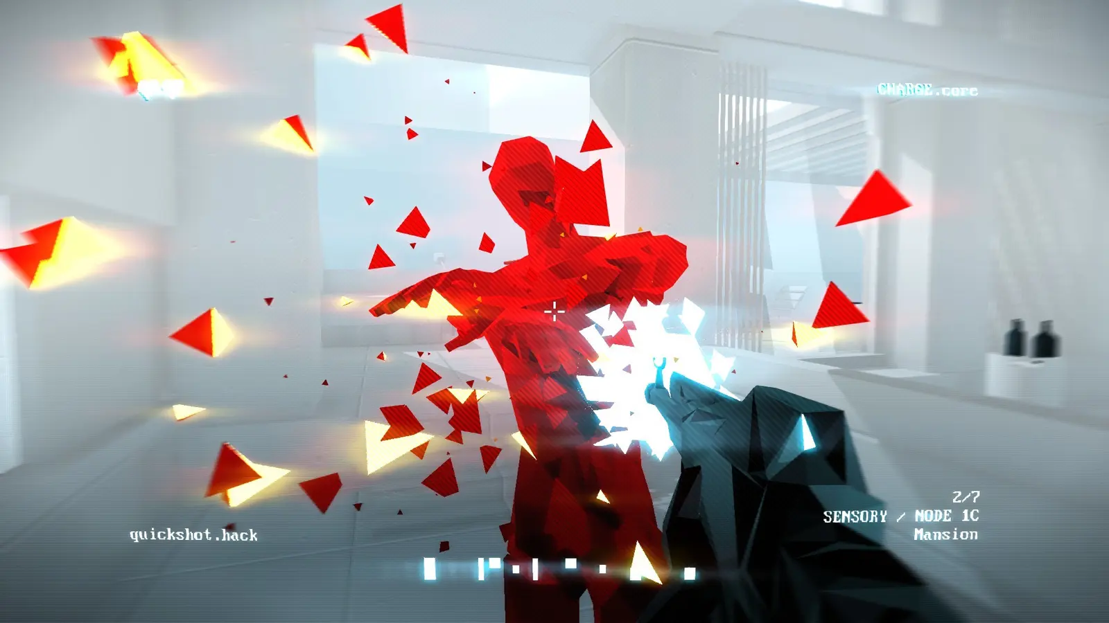 screenshot of:Super Hot: Mind Control Delete