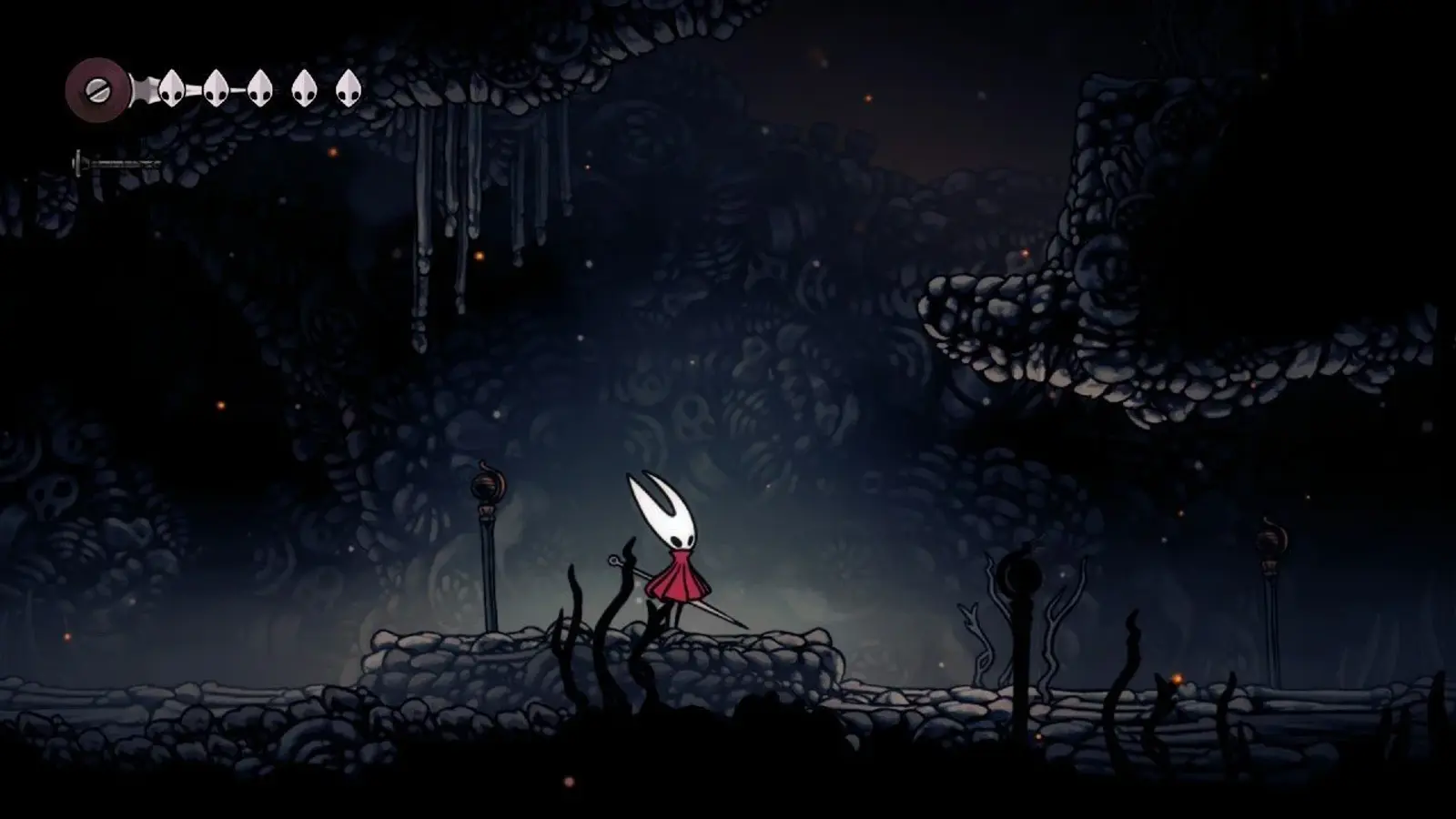 screenshot of:Hollow Knight: Silksong