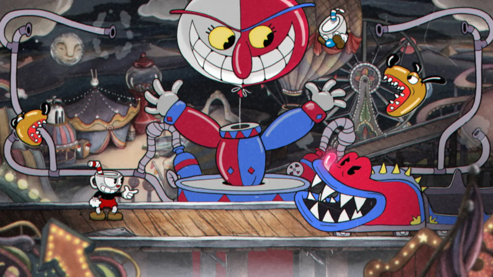 screenshot of:Cuphead
