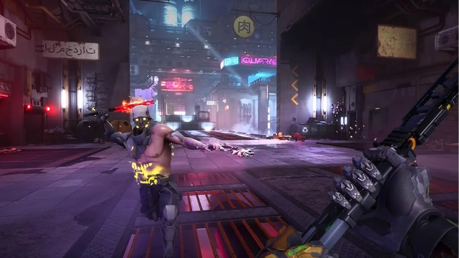 screenshot of:Ghostrunner