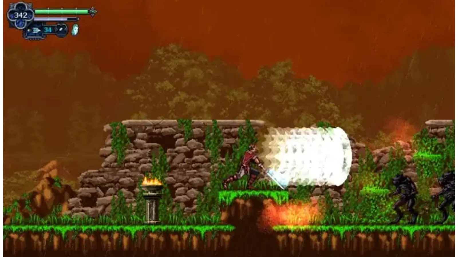 screenshot of:Chronicles of the Wolf