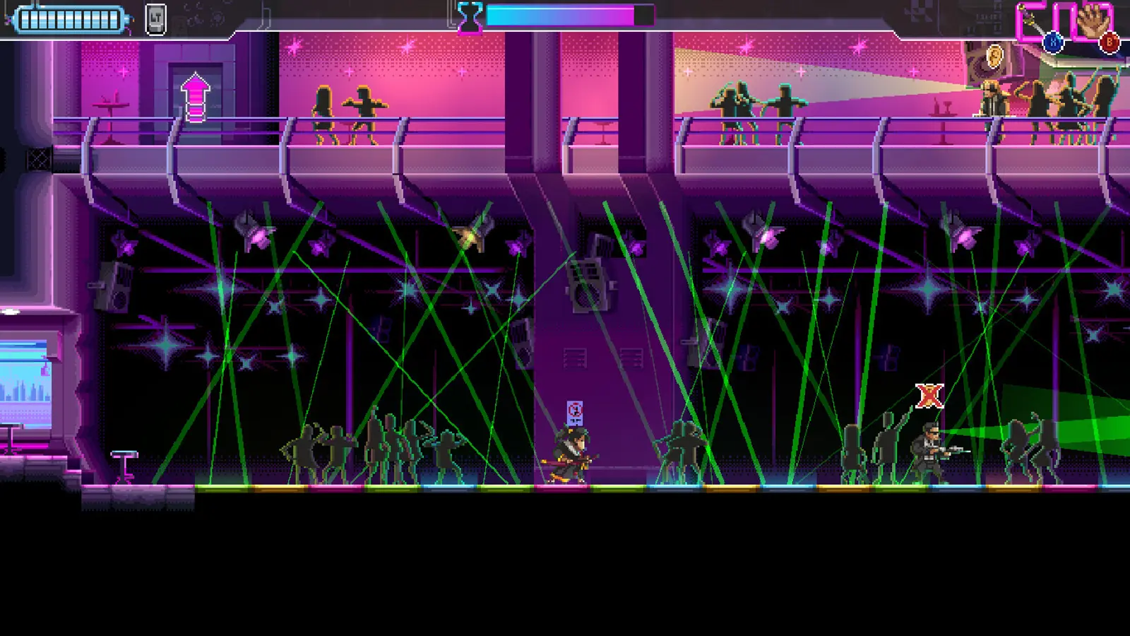 screenshot of:Katana ZERO