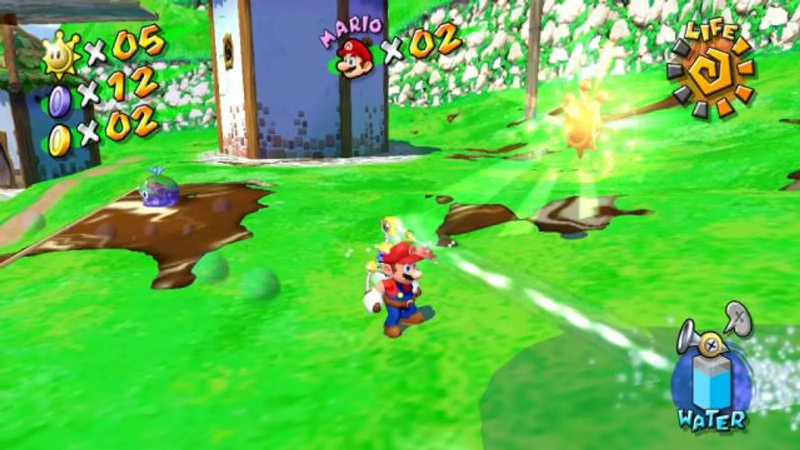 screenshot of:Super Mario Sunshine