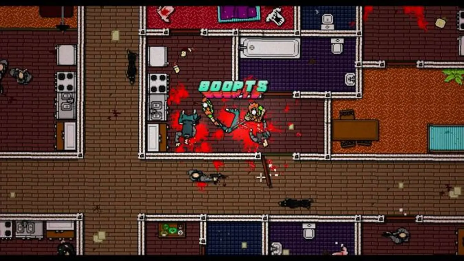 screenshot of:Hotline Miami 2 : Wrong Number