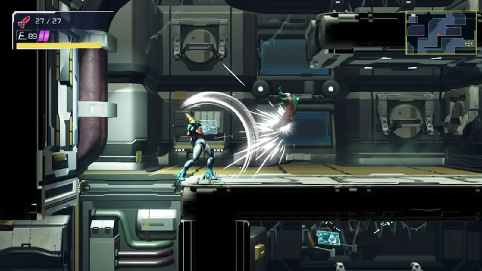 screenshot of:Metroid Dread