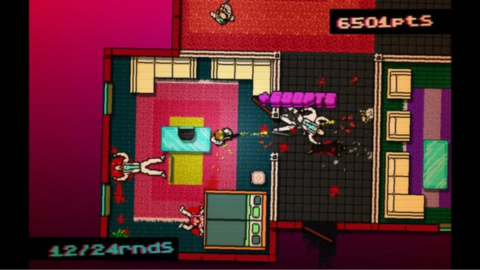 screenshot of:Hotline Miami