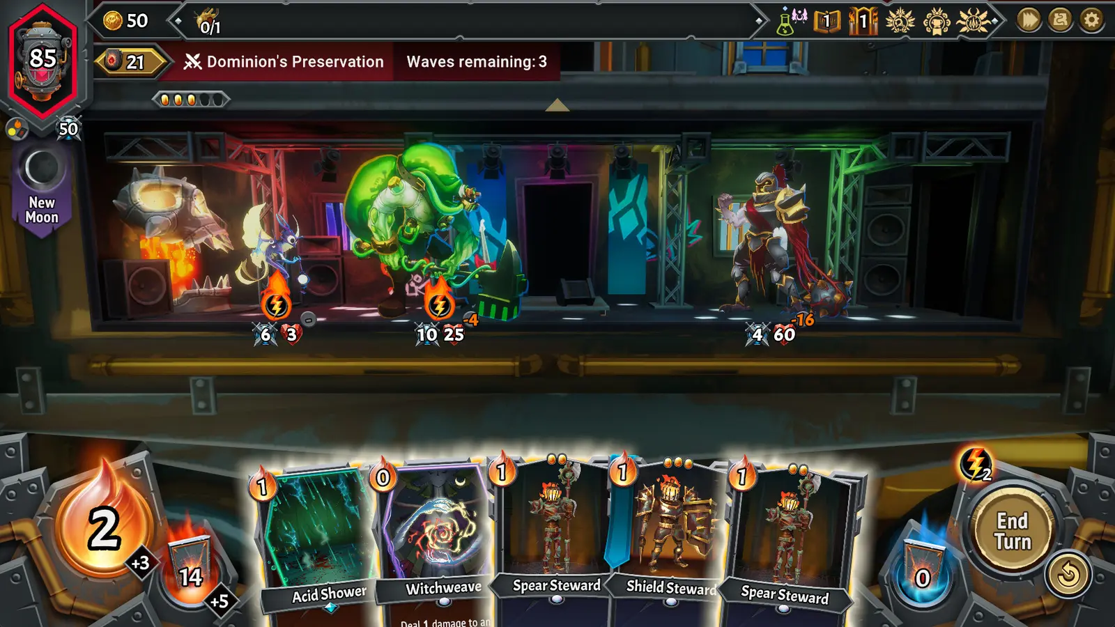 screenshot of:Monster Train